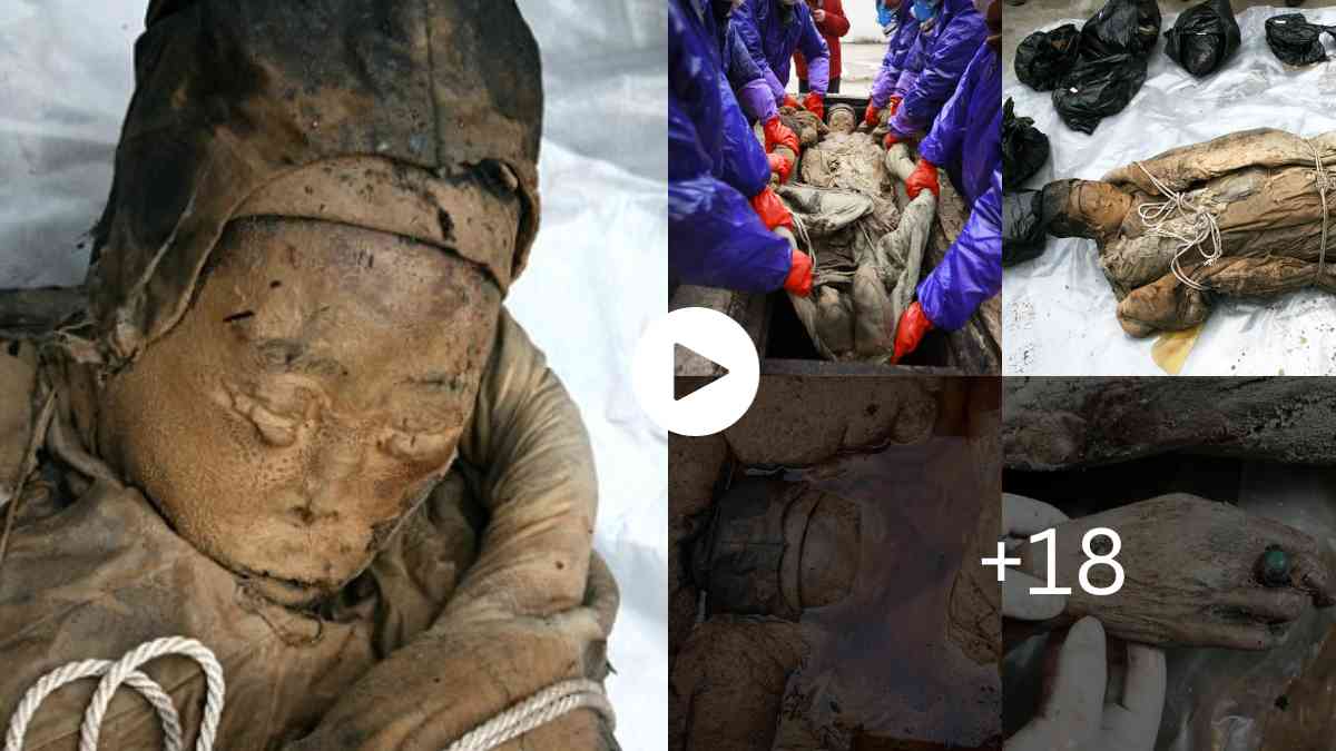 Mysteries Of The World Road Workers Find an Ancient Chinese Mummy