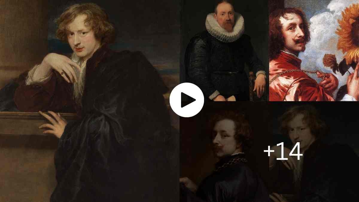 Mysteries Of The World Anthony van Dyck Original Portrait