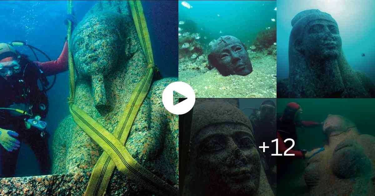Mysteries Of The World 2400 Year Old Baskets Still Filled With Fruit Found in Submerged Egyptian City