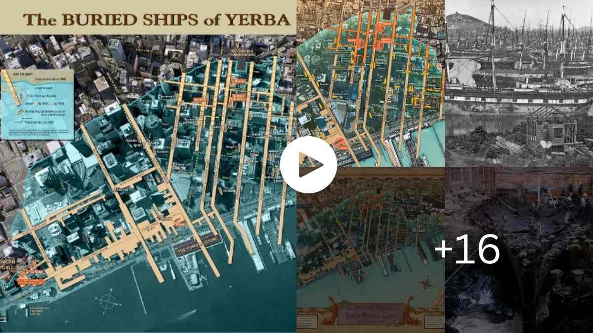 Mysteries Of The World Lost Boats Discovered Beneath San Francisco