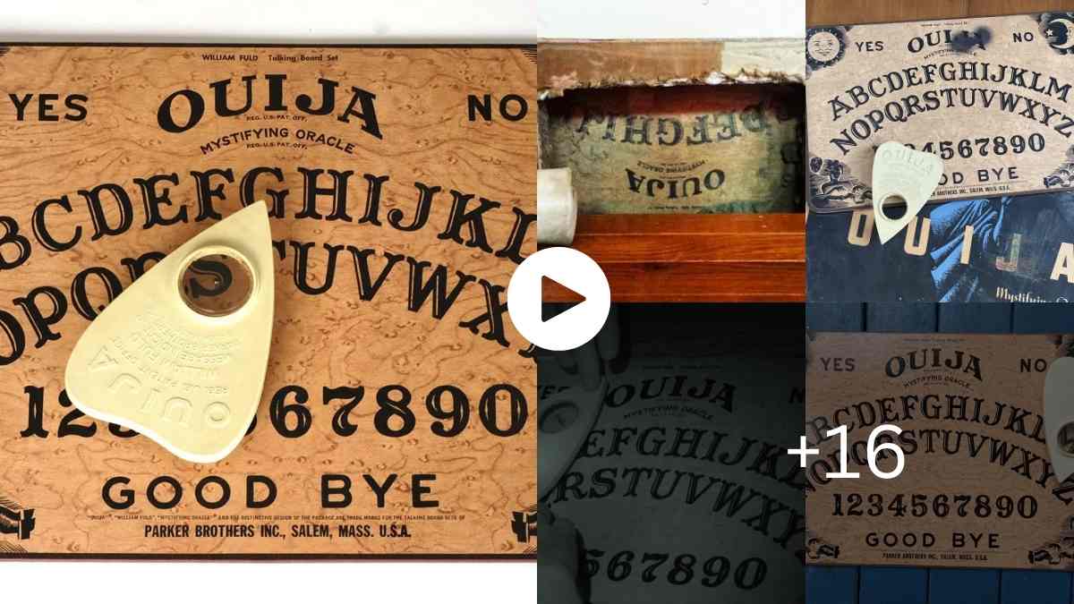 Mysteries Of The World 100 Year Old Ouija Board Found in The Walls of a House