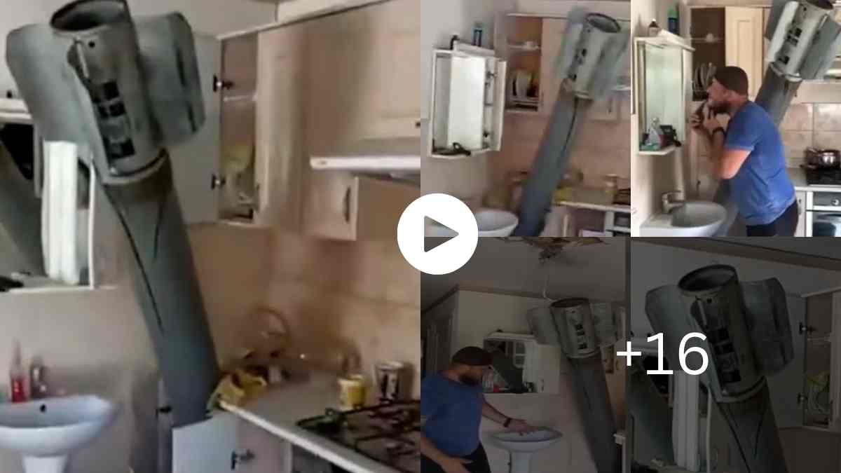 Mysteries Of The World Man Remodels Bathroom and Finds a Live Missile