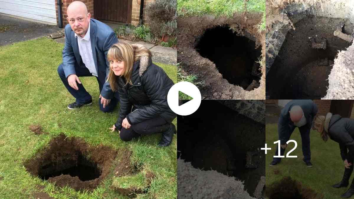 Mysteries Of The World Mystery Hole in UK Garden Leads to Strange Discovery